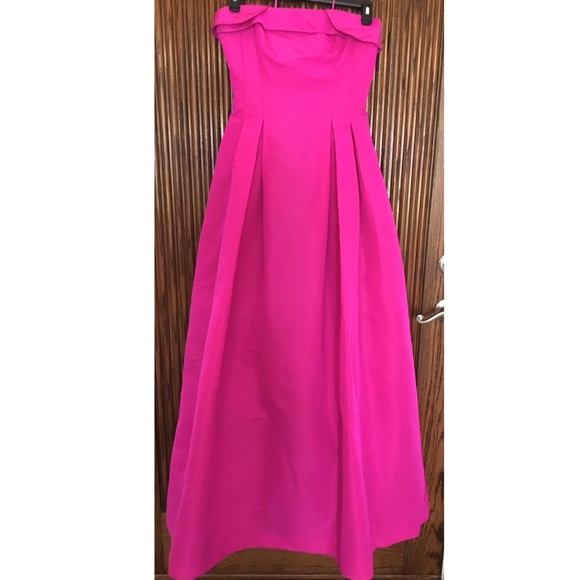 SACHIN & BABI NOIR RIELLE Silk Bustier Ballgown 8 - Picture 5 of 8